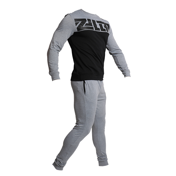 Zilla USA CONNECT TRACKSUIT GREY BLACK