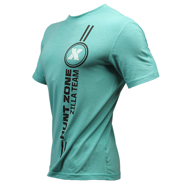 Zilla USA T-SHIRT HUNT ZONE LIGHT TURQUOISE