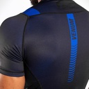 T-SHIRT DE COMPRESSION VENUM NOGI 3.0 - MANCHES COURTES - NOIR/BLEU