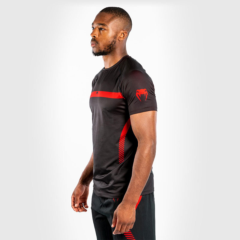 T-SHIRT DRY TECH VENUM NOGI 3.0 - NOIR/ROUGE