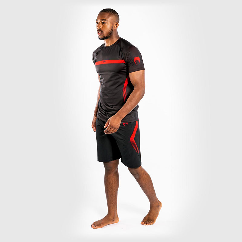 T-SHIRT DRY TECH VENUM NOGI 3.0 - NOIR/ROUGE