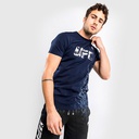 T-SHIRT MANCHES COURTES EN COTON HOMME UFC VENUM AUTHENTIC FIGHT WEEK - BLEU MARINE