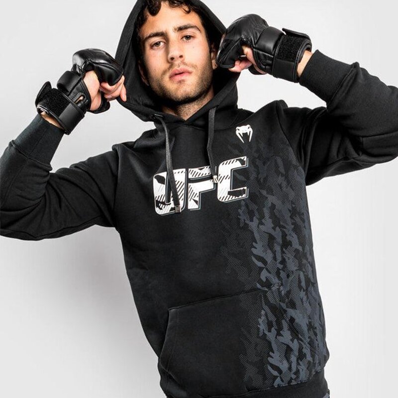 SWEATSHIRT À CAPUCHE HOMME UFC VENUM AUTHENTIC FIGHT WEEK - NOIR