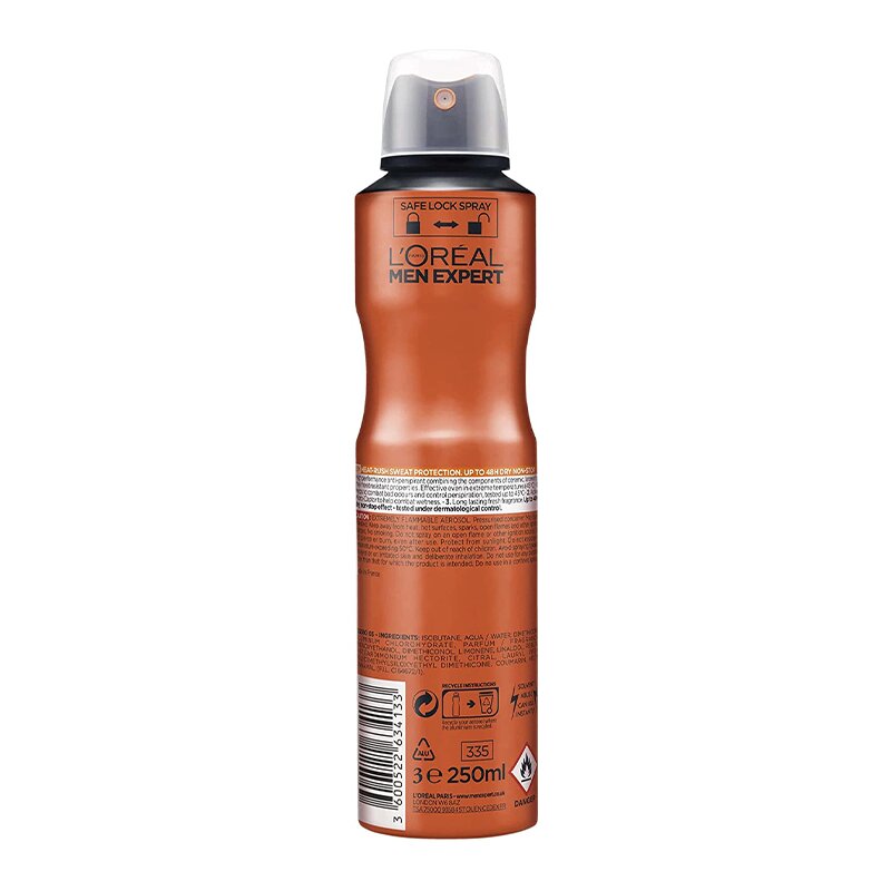 L'ORÉAL PARIS MEN EXPERT - DÉODORANT SPRAY THERMIC RESIST 48H - 250ML