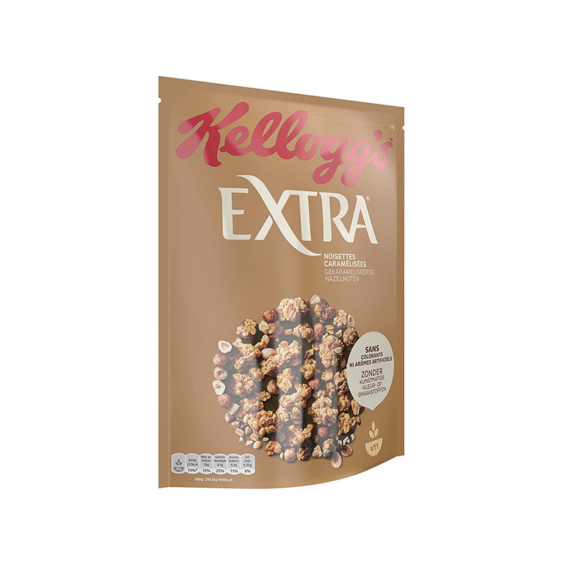 Kelloggs Extra Noisettes Caramélisées 500G