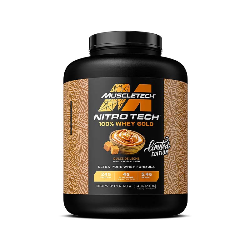 MUSCLETECH NITROTECH 100% WHEY GOLD - 5LBS WHEY PROTEINE 