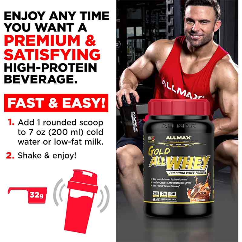 ALLMAX ALL WHEY GOLD 5LBS