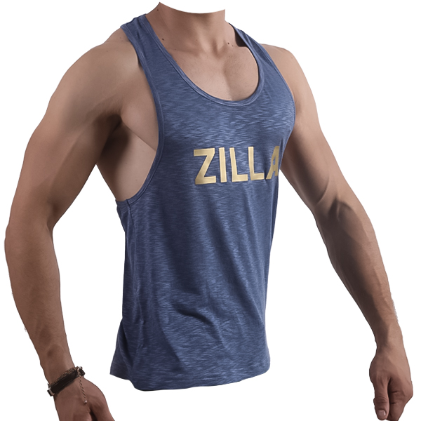 Zilla USA TRAINING TANK TOP BLUE