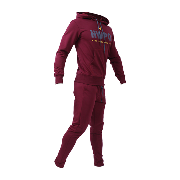 Zilla USA 3 PIECE HWPO TRACKSUIT SET BORDEAUX