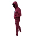 Zilla USA 3 PIECE HWPO TRACKSUIT SET BORDEAUX