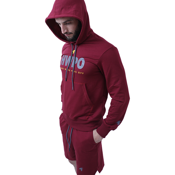 Zilla USA 3 PIECE HWPO TRACKSUIT SET BORDEAUX