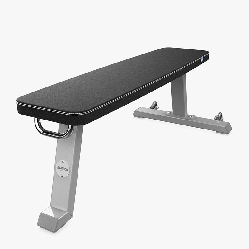 [3080000-02] Eleiko Classic Flat Bench - Silver/Black