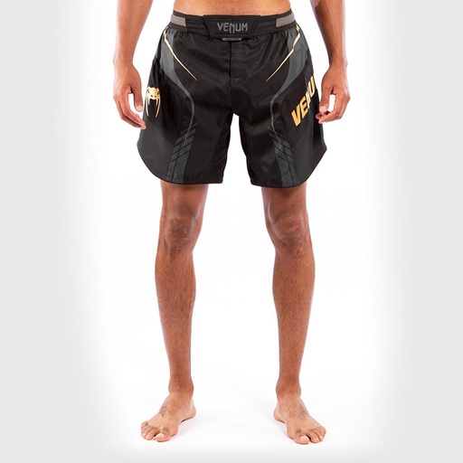 [VENUM-04285-126-L] FIGHTSHORTS VENUM ATHLETICS – NOIR/OR (L)