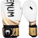 [VENUM-03525-520-14oz] GANTS DE BOXE VENUM CHALLENGER 3.0 - BLANC/OR (14 oz)