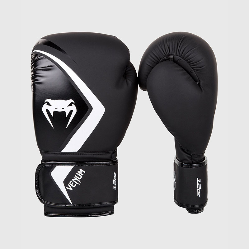 [VENUM-03540-522-8oz] GANTS DE BOXE VENUM CONTENDER 2.0 - NOIR/GRIS-BLANC (8 oz)