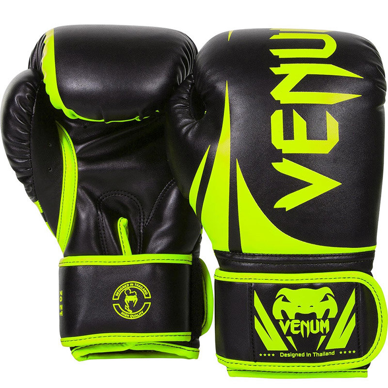 [EU-VENUM-2049-YLW-BC-16oz] GANTS DE BOXE VENUM CHALLENGER 2.0 JAUNE/FLUO/NOIR (16 oz)