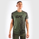 T-SHIRT TECHNIQUE MANCHES COURTES HOMME UFC VENUM AUTHENTIC FIGHT WEEK - KAKI