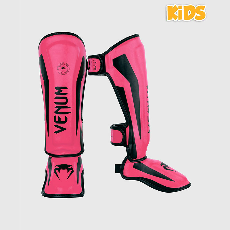 [VENUM-03235-017-S] VENUM ELITE SHIN GUARDS KIDS - EXCLUSIVE - NEO PINK (S)