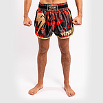 [VENUM-03343-546-M] SHORT DE MUAY THAI VENUM GIANT CAMO - ROUGE/OR (M)