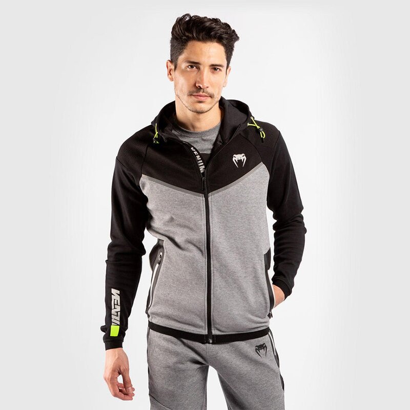 [VENUM-04251-109-S] SWEATSHIRT À CAPUCHE VENUM LASER EVO 2.0 - NOIR/GRIS (S)