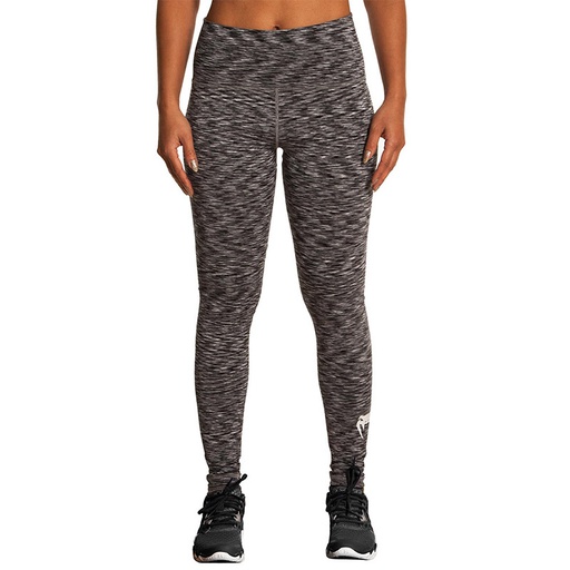 VENUM HEATHER LEGGINGS FOR WOMEN - CROPS-BLACK