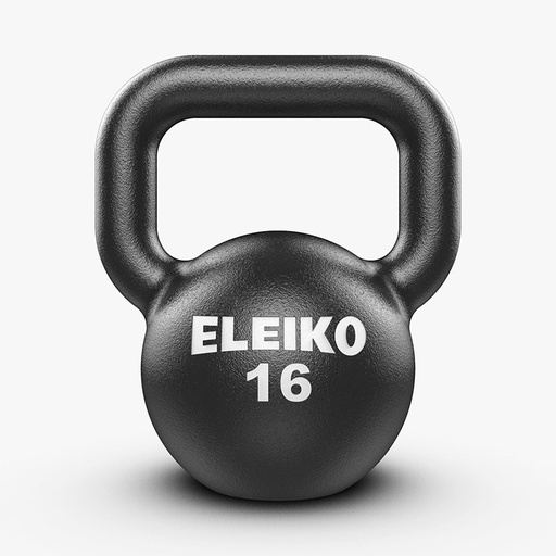 [380-0160] Eleiko Kettlebell - 16 kg, black