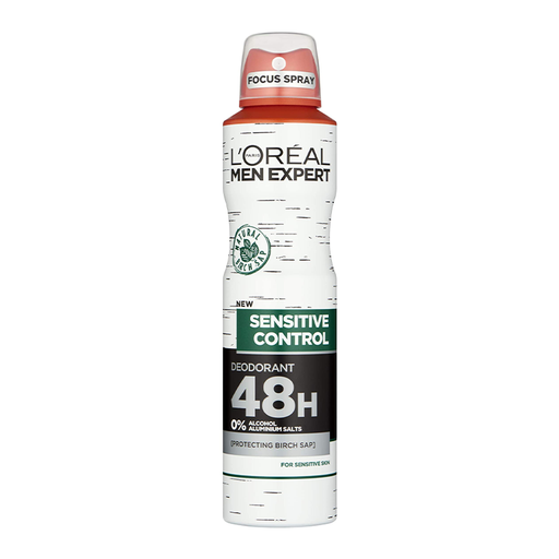 L'ORÉAL PARIS MEN EXPERT - DÉODORANT SPRAY SENSITIVE CONTROL 48H - 250ML