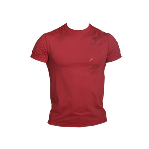 Zilla USA T-SHIRT STRONGER EVERY DAY RED